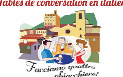 Dans notre Cyber Espace : Table de conversation en italien à partir de mercredi 2 avril à 16h