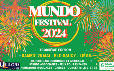 Mundo Festival 2024 (3e édition) – Samedi 25 mai 10h-24h00 bld Saucy