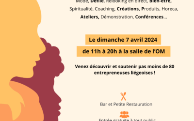 L’Aquilone à “WomanBoss 2024” :Conférence de Amandine Doula + expo collective femmes liégeoises
