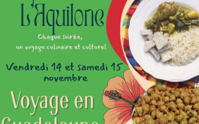 Apéro dînatoire ” Voyage en Guadeloupe”