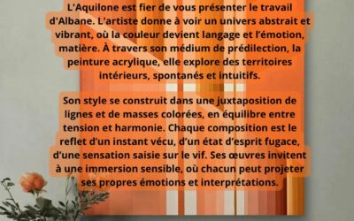 Vernissage de l’Expo “Vibrations intérieures” de Albane